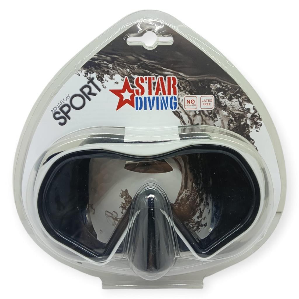 Star Diving Dalış Maskesi Yetişkin - 51702-BEYAZ (Lisinya)