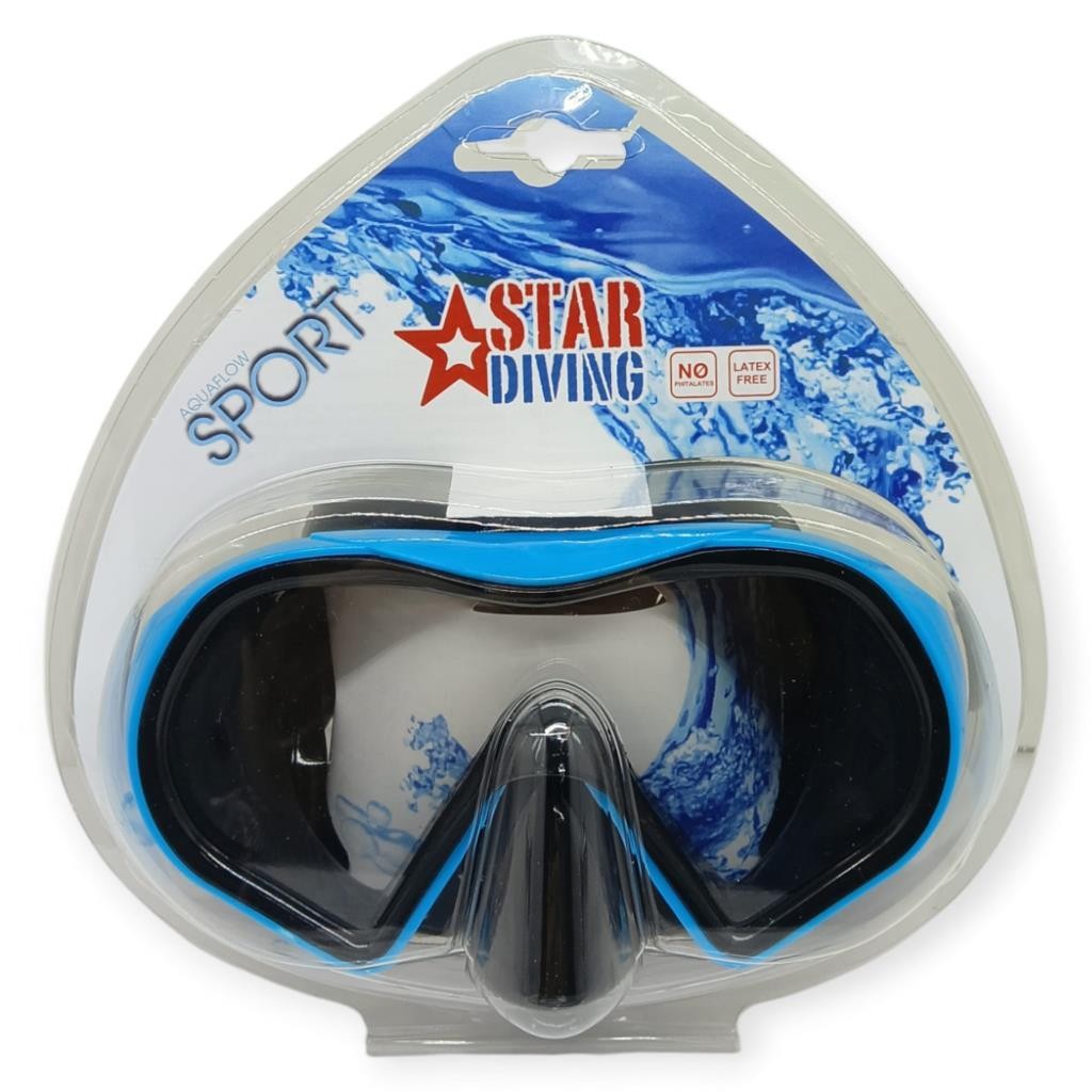 Star Diving Dalış Maskesi Yetişkin - 51702-MAVİ (Lisinya)