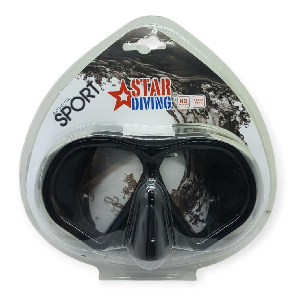 Star Diving Dalış Maskesi Yetişkin - 51703-SİYAH (Lisinya) Star Diving Dalış Maskesi Yetişkin - 51703-SİYAH (Lisinya)