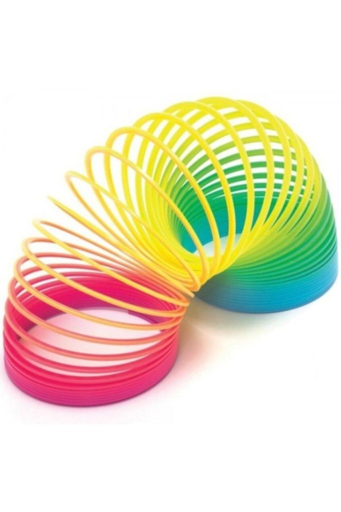 Fidget Stres Yayı - Magic Spring Rengarenk Gökkuşağı Stres Yayı NO:7 (Lisinya)