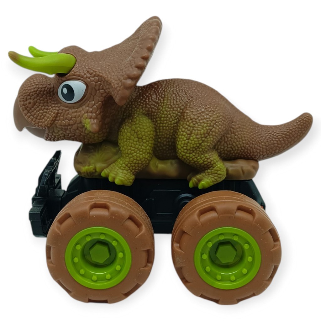 Sürtmeli Dinazor Arabalar 12 cm - H-20 - Triceraptors -Kahverengi (Lisinya) Sürtmeli Dinazor Arabalar 12 cm - H-20 - Triceraptors -Kahverengi (Lisinya)