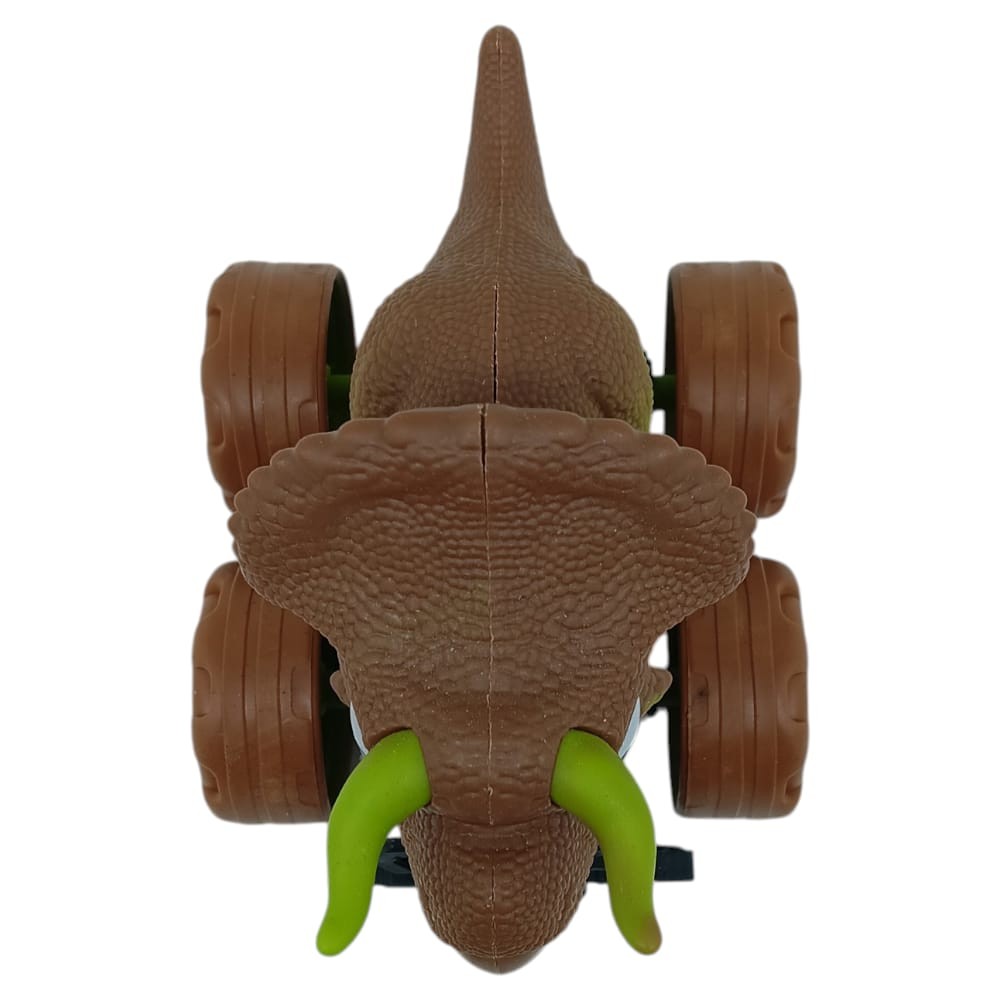 Sürtmeli Dinazor Arabalar 12 cm - H-20 - Triceraptors -Kahverengi (Lisinya) Sürtmeli Dinazor Arabalar 12 cm - H-20 - Triceraptors -Kahverengi (Lisinya)