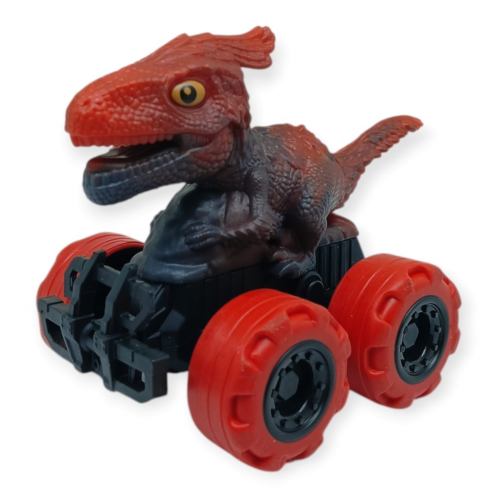 Sürtmeli Dinazor Arabalar 12 cm - H-20 - Kırmızı Parasaurolophus (Lisinya) Sürtmeli Dinazor Arabalar 12 cm - H-20 - Kırmızı Parasaurolophus (Lisinya)