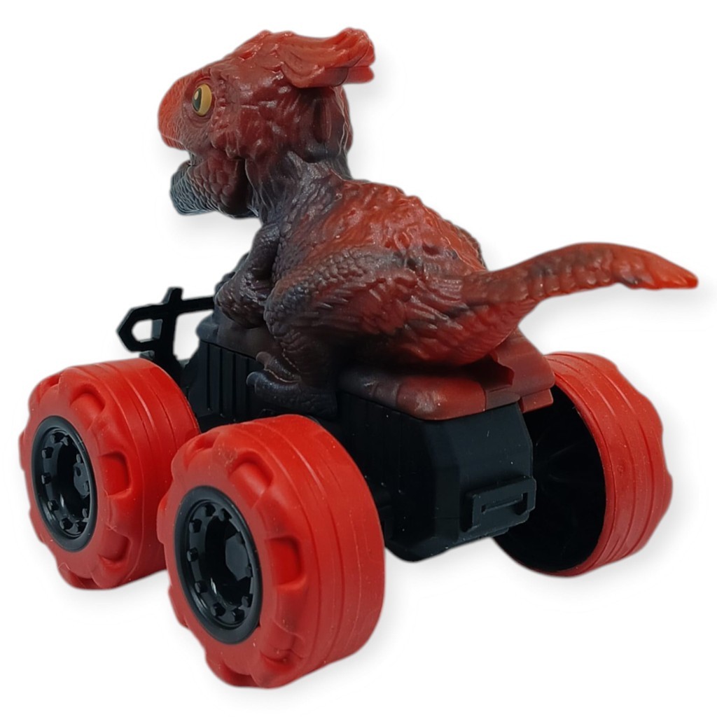 Sürtmeli Dinazor Arabalar 12 cm - H-20 - Kırmızı Parasaurolophus (Lisinya) Sürtmeli Dinazor Arabalar 12 cm - H-20 - Kırmızı Parasaurolophus (Lisinya)