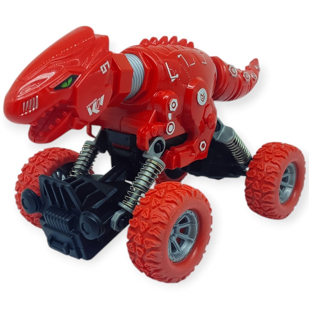 Uzayan Dinazor Arabalar 18 cm - Kırmızı (Lisinya)