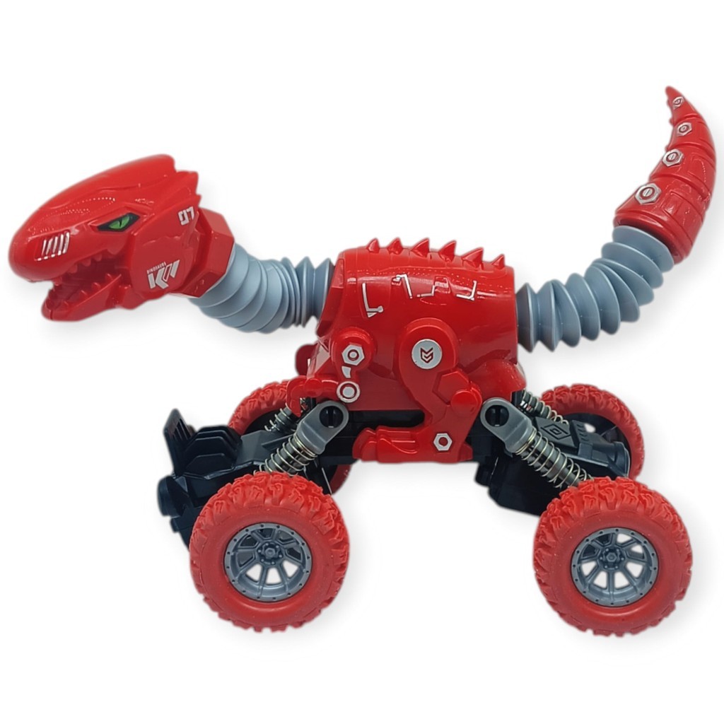 Uzayan Dinazor Arabalar 18 cm - Kırmızı (Lisinya)