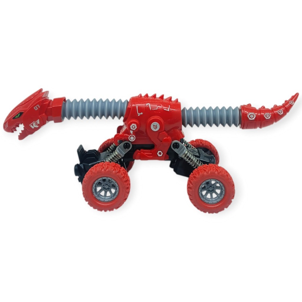 Uzayan Dinazor Arabalar 18 cm - Kırmızı (Lisinya)