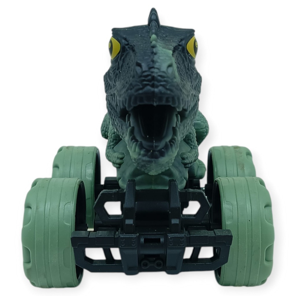 Sürtmeli Dinazor Arabalar 12 cm - H-20 - Stegosaurus - Yeşil (Lisinya)