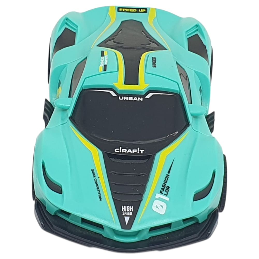 Sürtmeli Drift Arabalar 15 cm - D400-52 - Turkuaz (Lisinya)