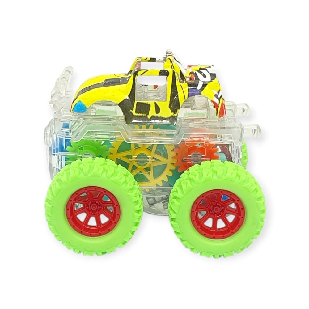 Sürtmeli Işıklı Off-Road Aracı  - 7310 - Yeşil (Lisinya)