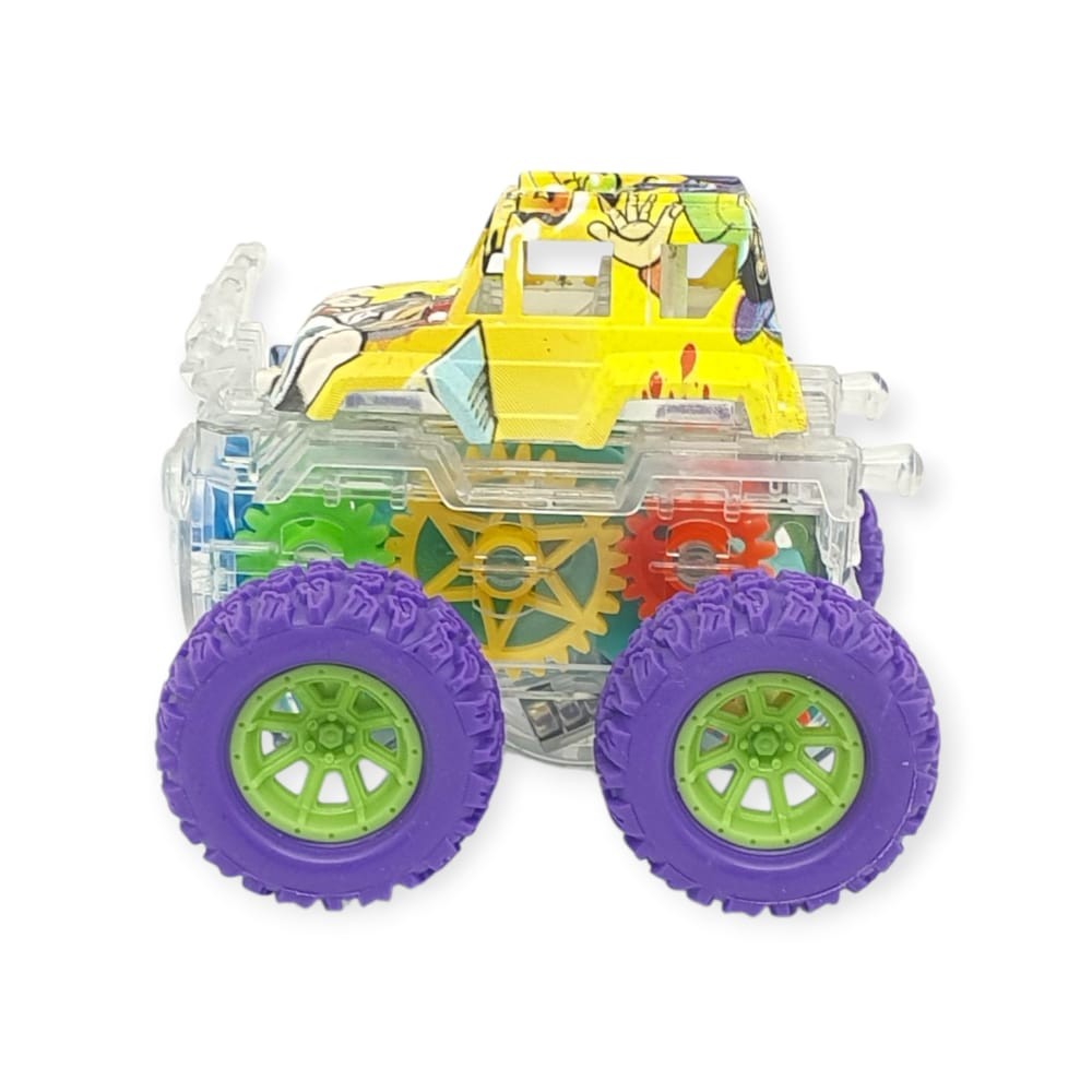 Sürtmeli Işıklı Off-Road Aracı  - 7310 - Mor (Lisinya)