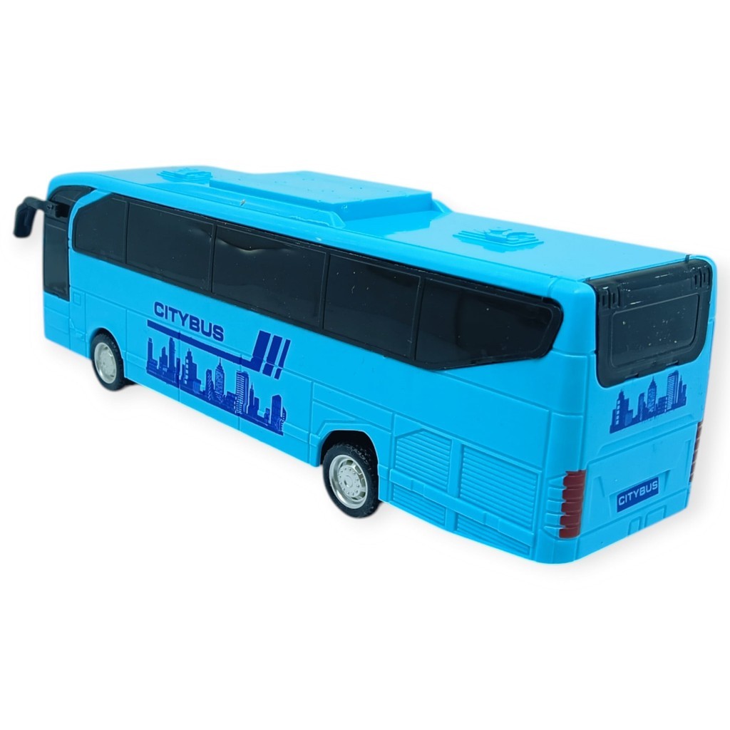 Sürtmeli Tur Otobüsü - 23 cm - Mavi (Lisinya)