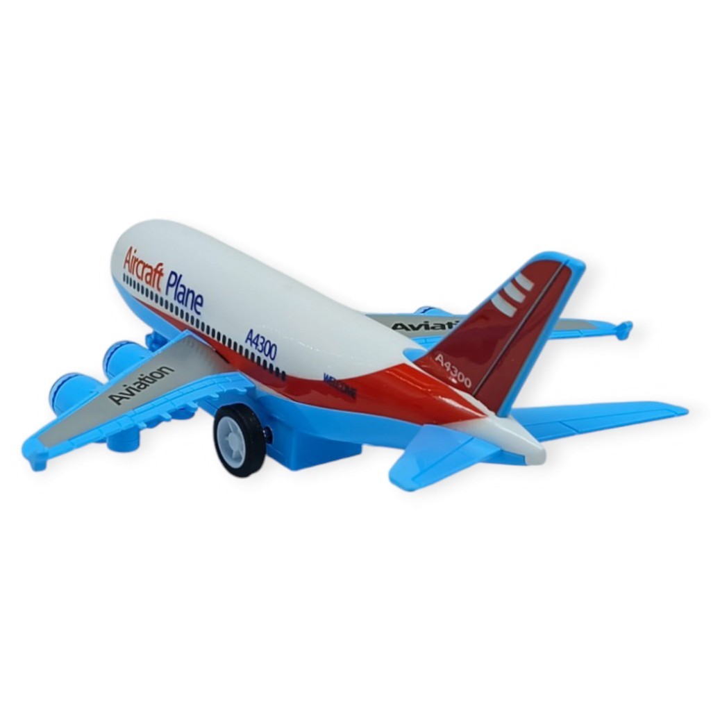 Sürtmeli Yolcu Uçağı 16 cm - Beyaz (Lisinya)