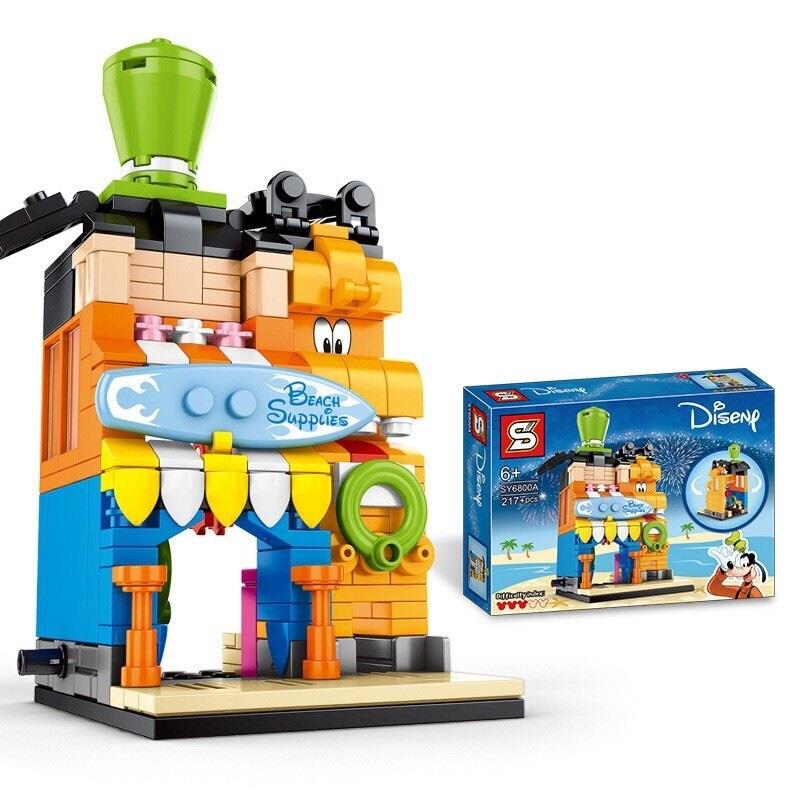 Disney Guffy nin Dalış Dükkanı 217 Parça Lego Seti - SY6800A (Lisinya)