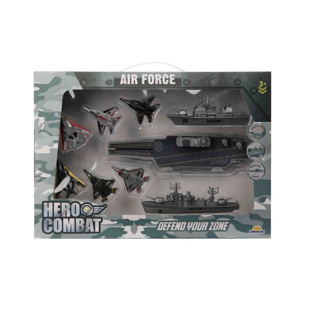 Air Force Fırlatma Rampalı Askeri Uçak Gemisi Seti - T064 (Lisinya) Air Force Fırlatma Rampalı Askeri Uçak Gemisi Seti - T064 (Lisinya)