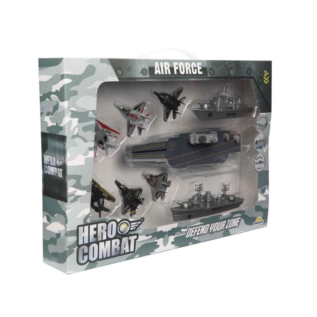 Air Force Fırlatma Rampalı Askeri Uçak Gemisi Seti - T064 (Lisinya) Air Force Fırlatma Rampalı Askeri Uçak Gemisi Seti - T064 (Lisinya)