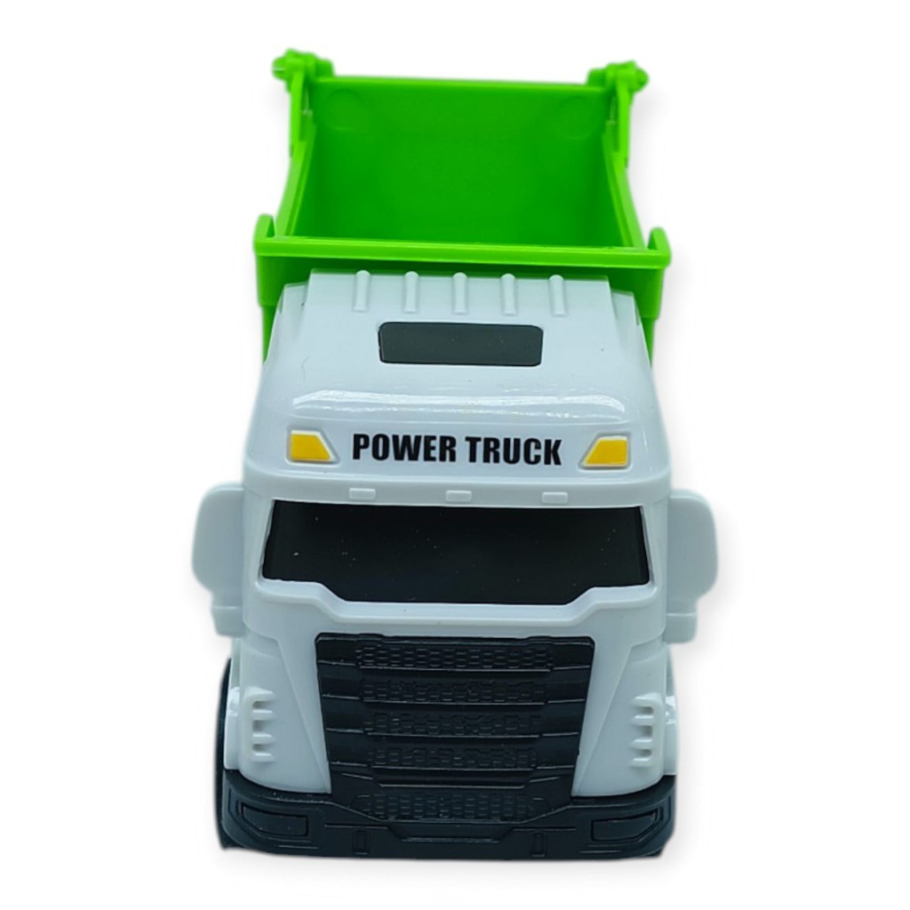 Temizlik Araçları Serisi - Sürtmeli Kamyon 12 cm  - 3626 (Lisinya)