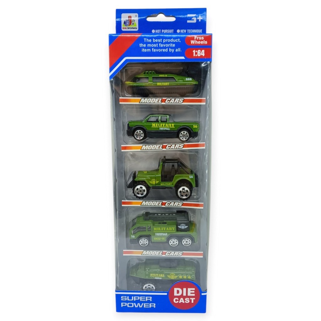 İş Araçları Serisi - Askeri Araç Seti 5 Parça 7 cm - TH733 (Lisinya) İş Araçları Serisi - Askeri Araç Seti 5 Parça 7 cm - TH733 (Lisinya)