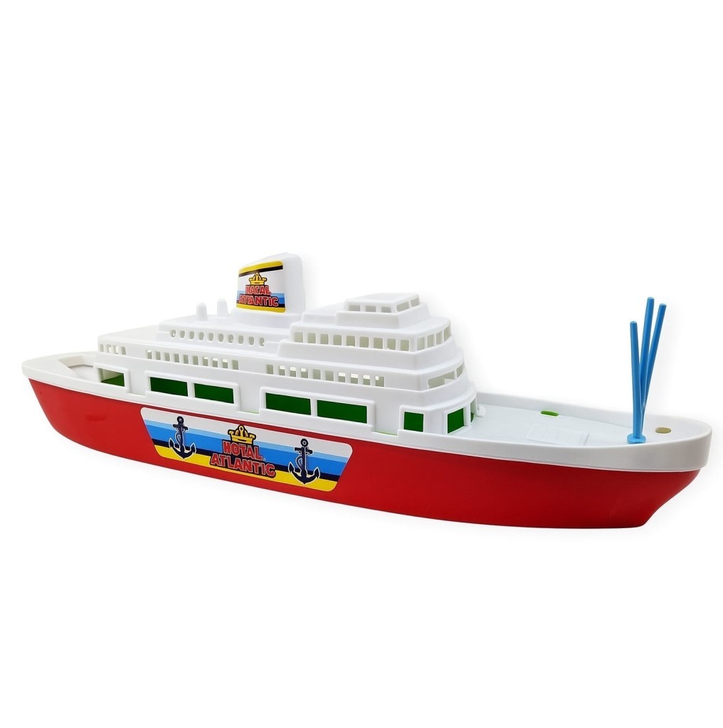 Transatlantik Yolcu Gemisi 45 cm - Kırmızı (Lisinya) Transatlantik Yolcu Gemisi 45 cm - Kırmızı (Lisinya)