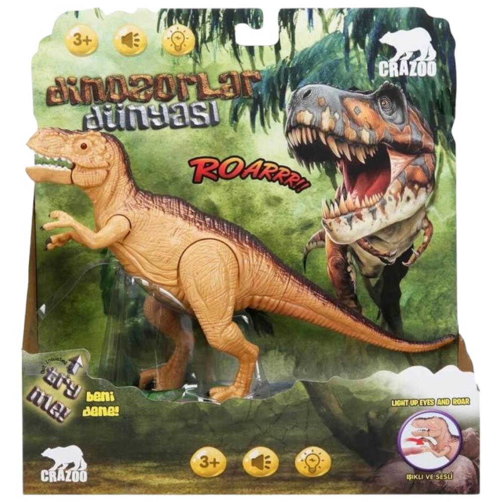 Tyrannosaurus Rex Dinozor Işıklı Sesli - RS6171 (Lisinya)
