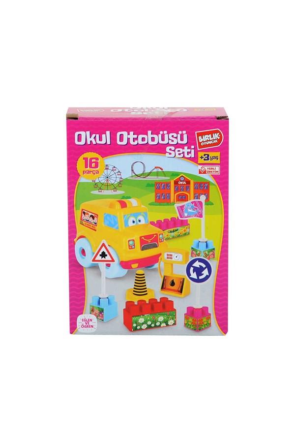Lego Okul Otobüsü Seti 16 Parça - URT-10-3597 (Lisinya)