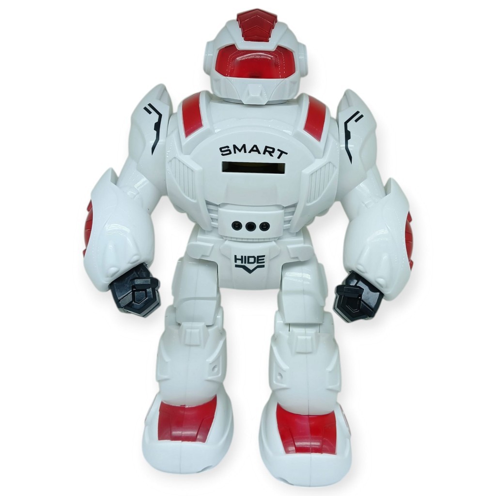 Sensörlü ve Uzaktan Kumandalı İnteraktif Robot 35 cm - Kırmızı (Lisinya)