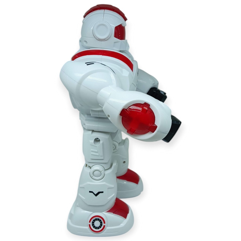 Sensörlü ve Uzaktan Kumandalı İnteraktif Robot 35 cm - Kırmızı (Lisinya)