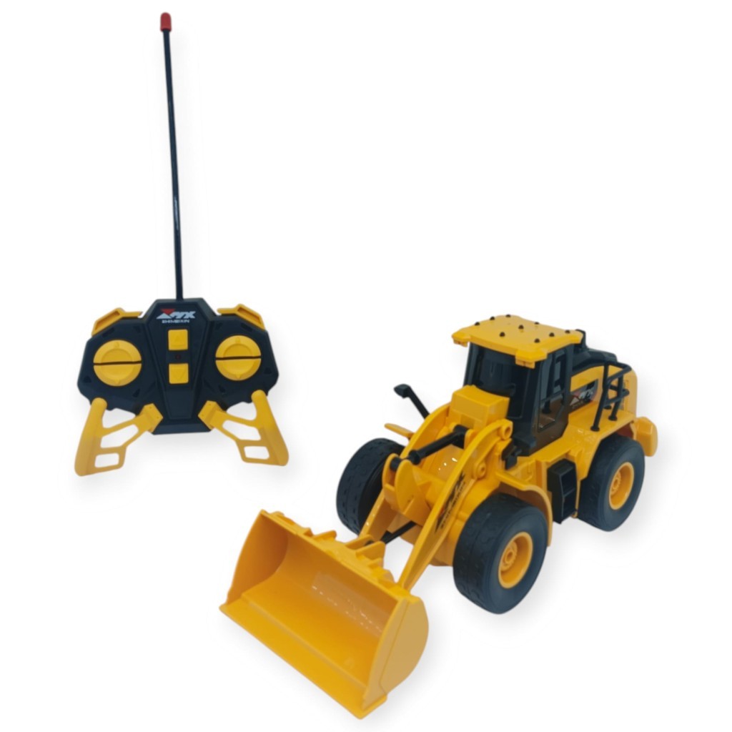 Uzaktan Kumandalı Şarjlı İş Makinası 1:24 40 Mhz  - Kepçe (Lisinya)