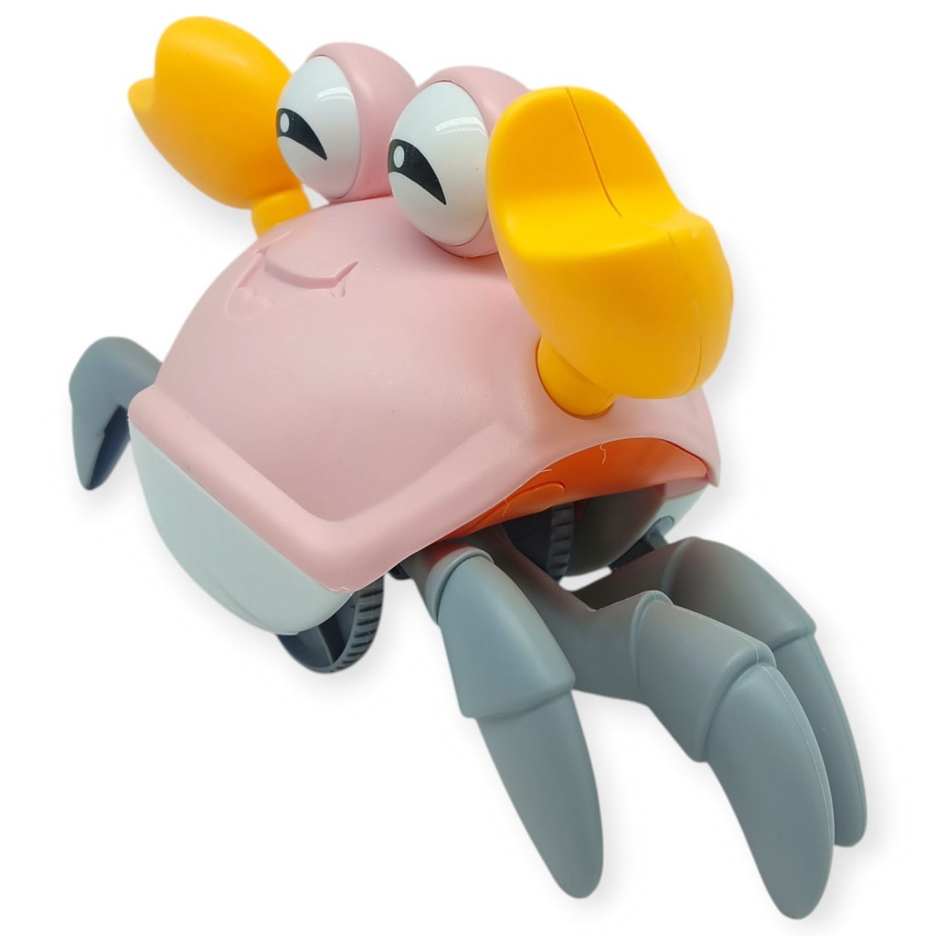 Uzaktan Kumandalı Sevimli Yengeç Emekleme Yardımcısı - Pembe (Lisinya)