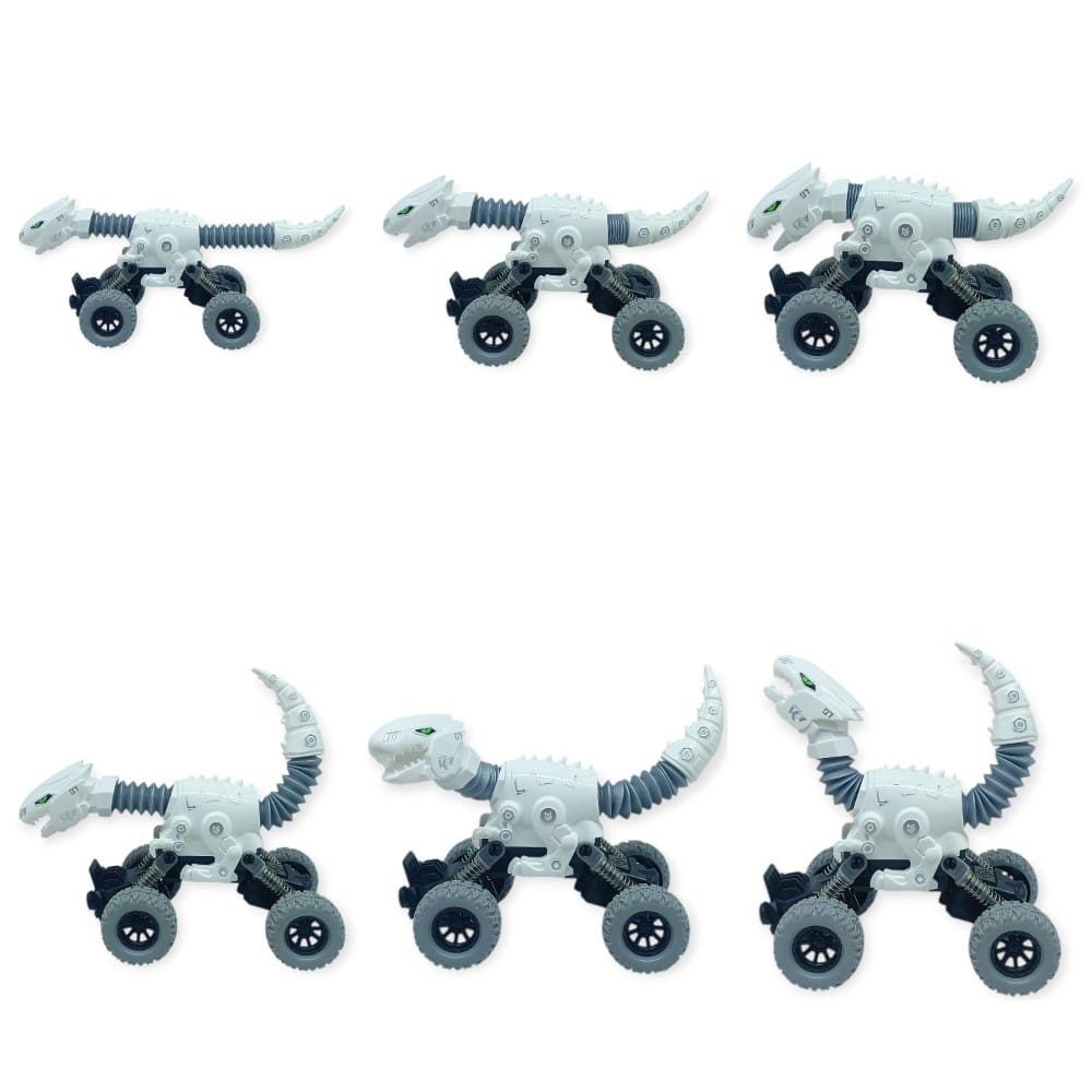 Uzayan Dinazor Arabalar 18 cm - Beyaz (Lisinya) Uzayan Dinazor Arabalar 18 cm - Beyaz (Lisinya)