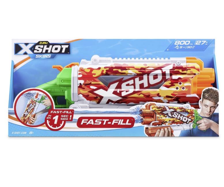 X-SHOT Su Tabancası - Hızlı Doldurma Fonksiyonlu - Turuncu (Lisinya) X-SHOT Su Tabancası - Hızlı Doldurma Fonksiyonlu - Turuncu (Lisinya)