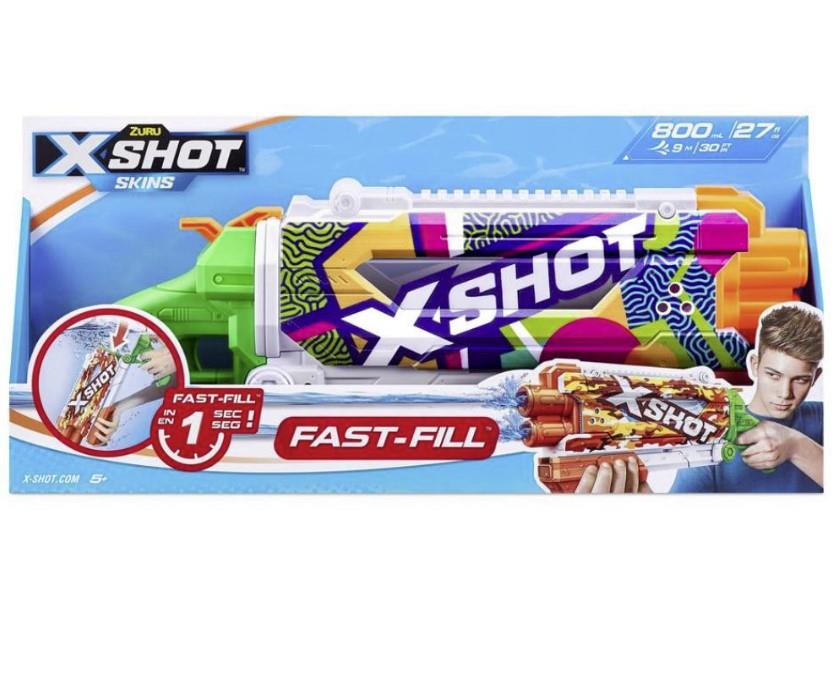 X-SHOT Su Tabancası - Hızlı Doldurma Fonksiyonlu - Ripple (Lisinya) X-SHOT Su Tabancası - Hızlı Doldurma Fonksiyonlu - Ripple (Lisinya)