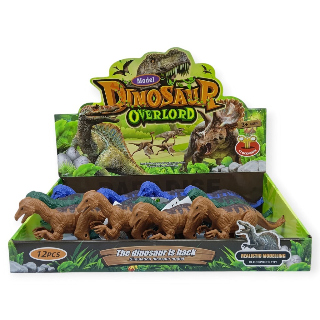 Y-21 - KURMALI DİNAZOR FİGÜR 3 AST STAND 12 (Lisinya)