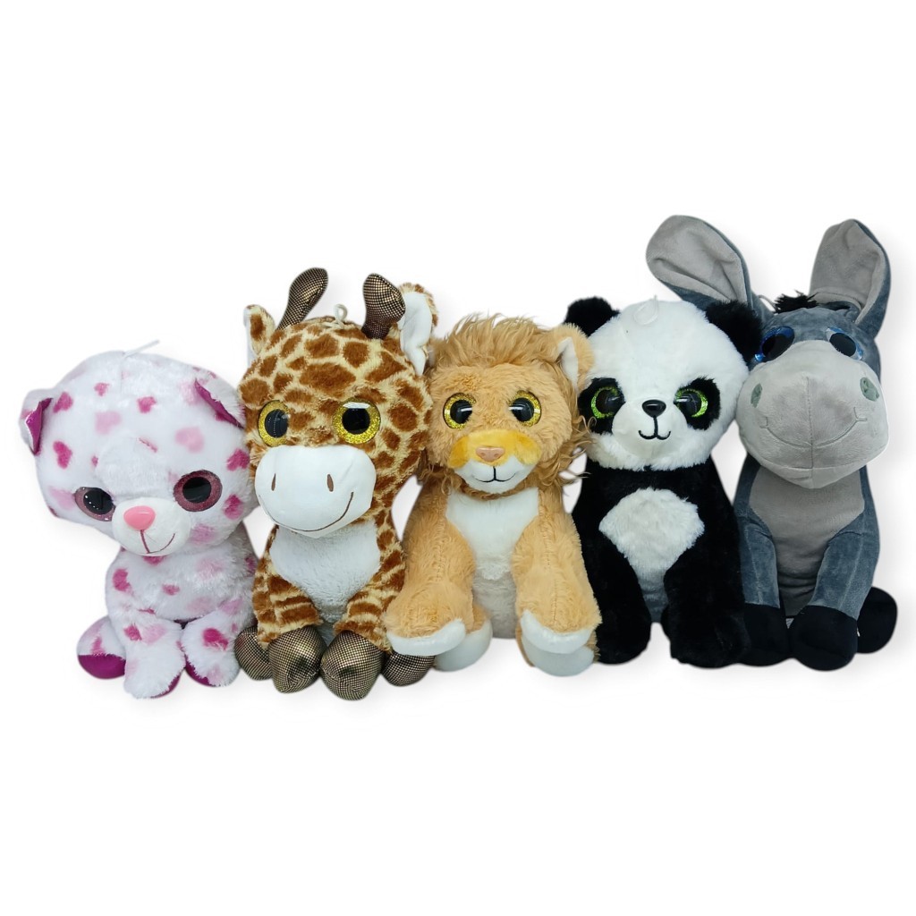 ZH78721 - PELUŞ HAYVANLAR 25 CM 5 MODEL (Lisinya) ZH78721 - PELUŞ HAYVANLAR 25 CM 5 MODEL (Lisinya)