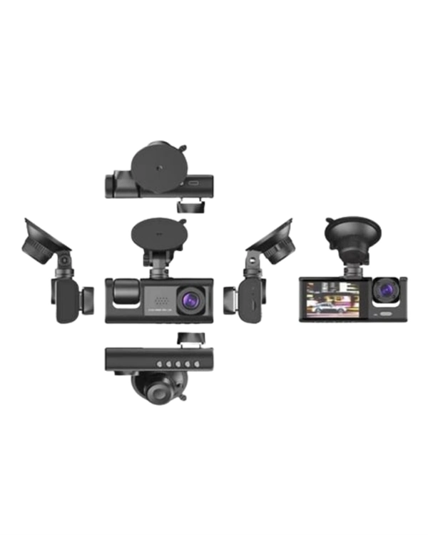 1. 3 Kameralı Full Hd Araç Kamerası – Ön, İç Ve Arka Görüş İle %100 Kapsama ( Lisinya )