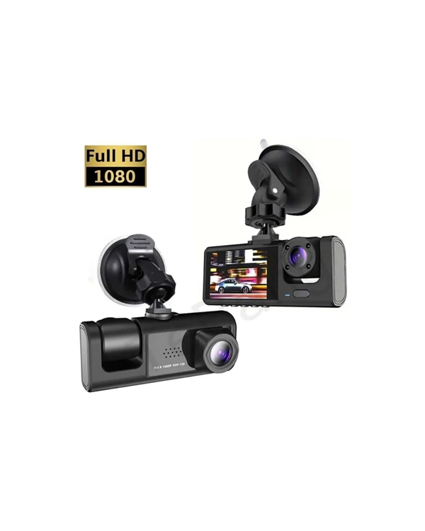 1. 3 Kameralı Full Hd Araç Kamerası – Ön, İç Ve Arka Görüş İle %100 Kapsama ( Lisinya )