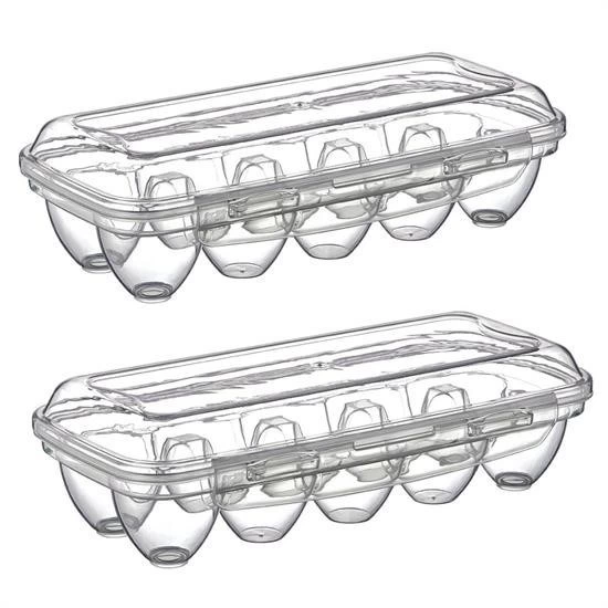 10 Bölmeli Kilitli Kapaklı Yumurtalık Saklama Kutusu Yu110 ( Lisinya ) 10 Bölmeli Kilitli Kapaklı Yumurtalık Saklama Kutusu Yu110 ( Lisinya )