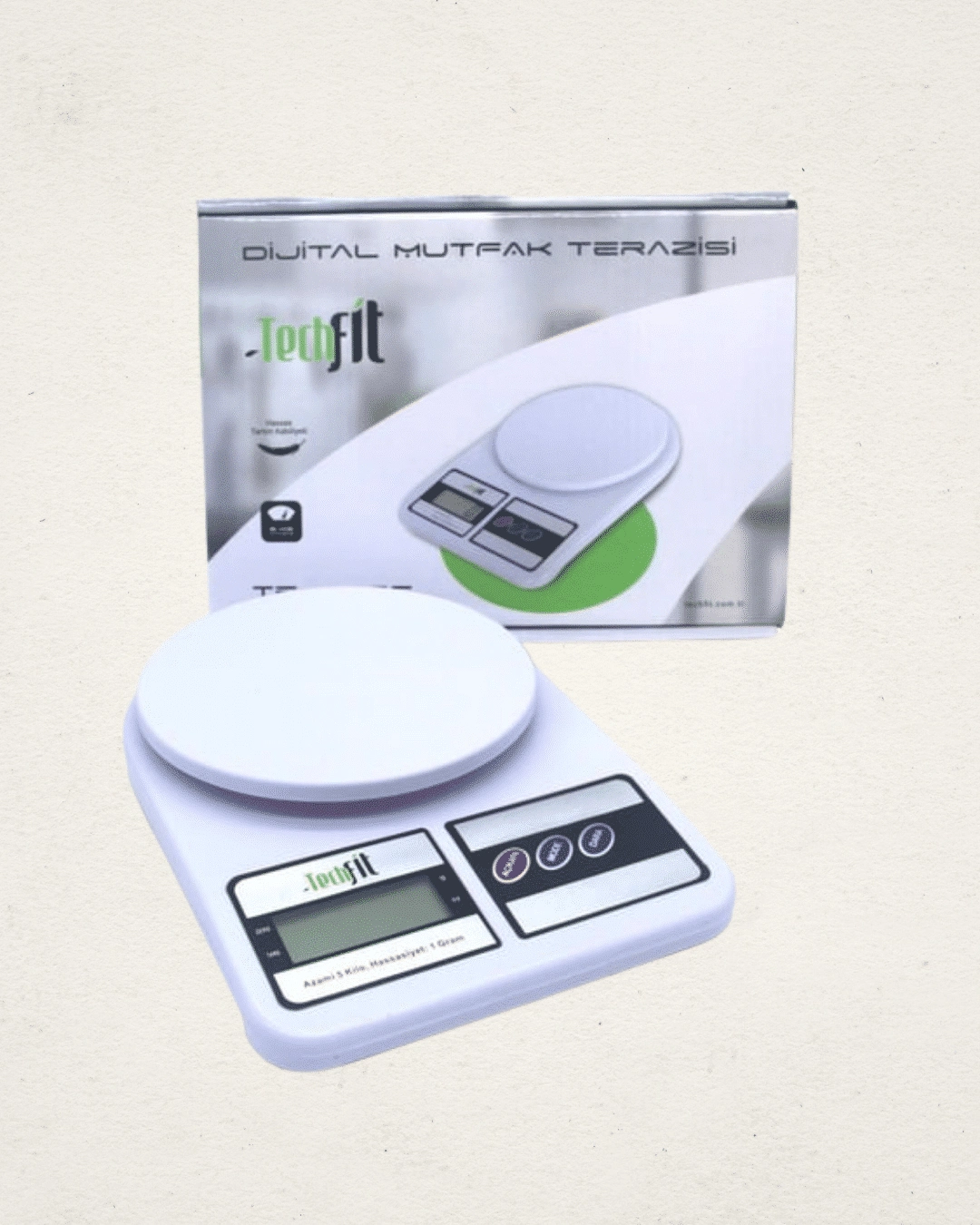 10 Kg Kapasiteli Lcd Ekranlı Dijital Mutfak Tartıs ( Lisinya )