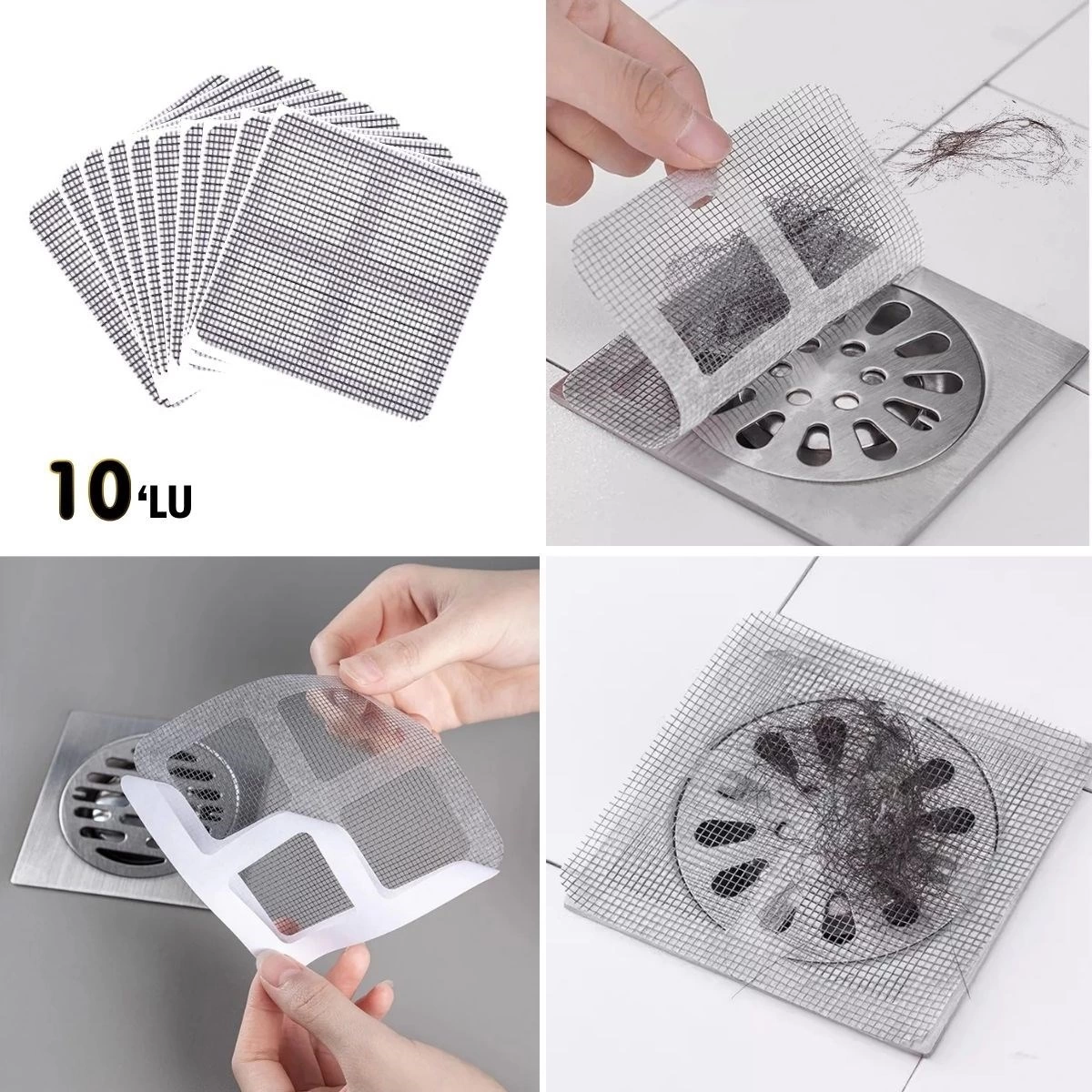 10'lu Banyo Ve Mıutfak Lavabo Koku Önleyici Ve Haşere Böcek Önleyici Gider Filtresi ( Lisinya ) 10'lu Banyo Ve Mıutfak Lavabo Koku Önleyici Ve Haşere Böcek Önleyici Gider Filtresi ( Lisinya )