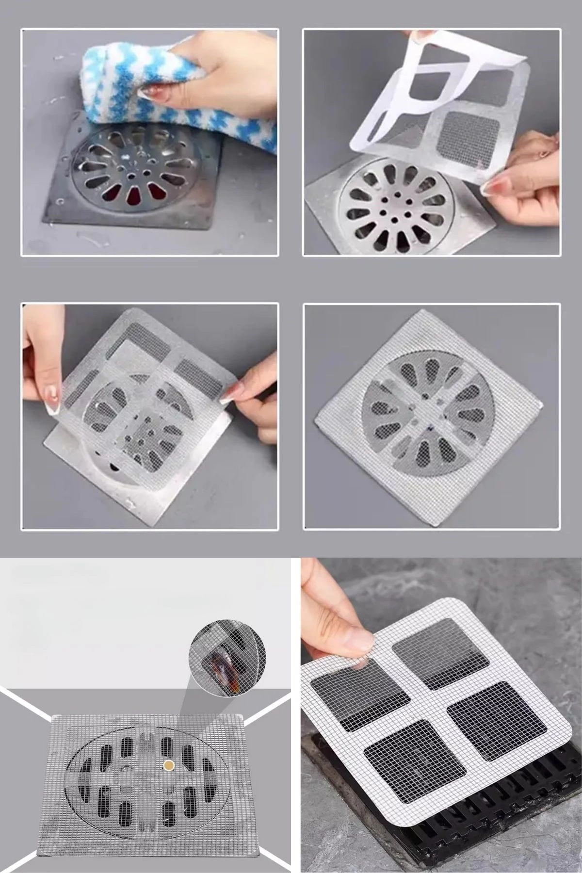 10'lu Banyo Ve Mıutfak Lavabo Koku Önleyici Ve Haşere Böcek Önleyici Gider Filtresi ( Lisinya ) 10'lu Banyo Ve Mıutfak Lavabo Koku Önleyici Ve Haşere Böcek Önleyici Gider Filtresi ( Lisinya )