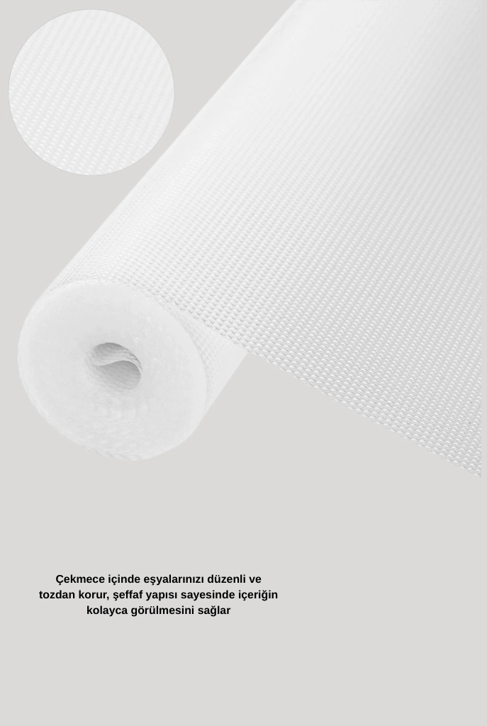 10 Metre Silikon Tabanlı Şeffaf Çekmece Düzenleyici At ( Lisinya ) 10 Metre Silikon Tabanlı Şeffaf Çekmece Düzenleyici At ( Lisinya )