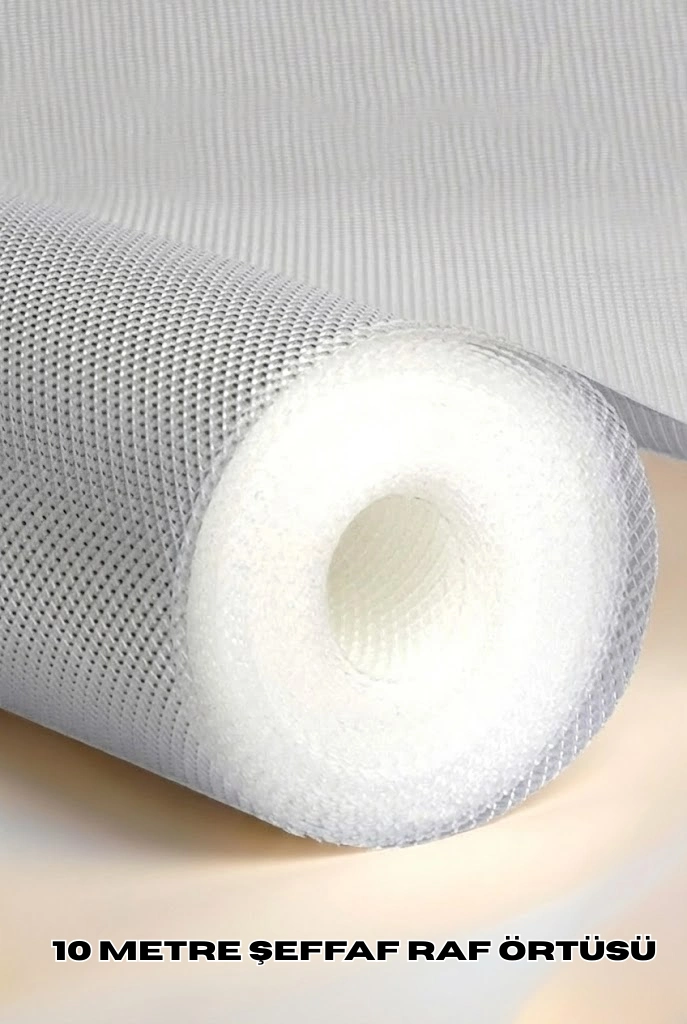 10 Metre Toz Korumalı Kaydırmaz Şeffaf Çekmece Organizeri ( Lisinya )