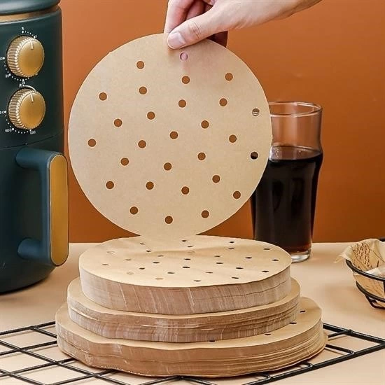 100 Adet Air Fryer Pişirme Kağıdı Tek Kullanımlık Hava Fritözü Yuvarlak Delikli Model ( Lisinya ) 100 Adet Air Fryer Pişirme Kağıdı Tek Kullanımlık Hava Fritözü Yuvarlak Delikli Model ( Lisinya )