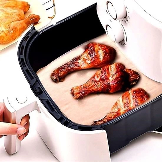 100 Adet Air Fryer Pişirme Kağıdı Tek Kullanımlık Yağ Su Geçirmez Yapışmaz Deliksiz Düz Kare Model ( Lisinya ) 100 Adet Air Fryer Pişirme Kağıdı Tek Kullanımlık Yağ Su Geçirmez Yapışmaz Deliksiz Düz Kare Model ( Lisinya )