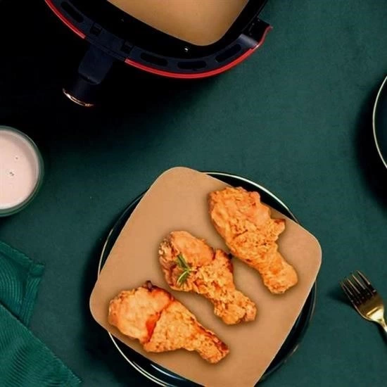 100 Adet Air Fryer Pişirme Kağıdı Tek Kullanımlık Yağ Su Geçirmez Yapışmaz Deliksiz Düz Kare Model ( Lisinya ) 100 Adet Air Fryer Pişirme Kağıdı Tek Kullanımlık Yağ Su Geçirmez Yapışmaz Deliksiz Düz Kare Model ( Lisinya )