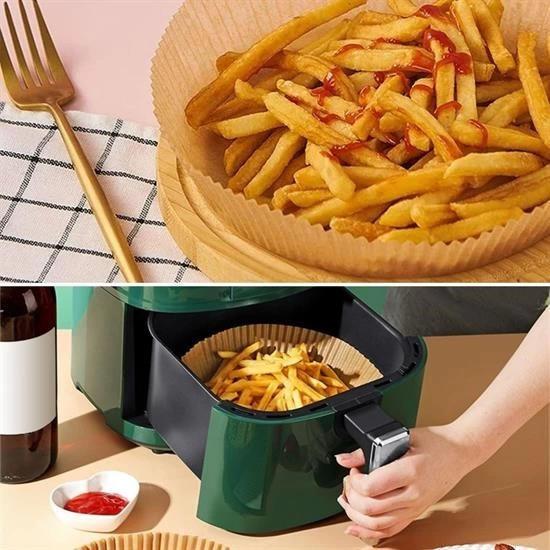 100 Adet Air Fryer Pişirme Kağıdı Tek Kullanımlık Yağlı Kağıdı Yuvarlak Tabak Model ( Lisinya ) 100 Adet Air Fryer Pişirme Kağıdı Tek Kullanımlık Yağlı Kağıdı Yuvarlak Tabak Model ( Lisinya )