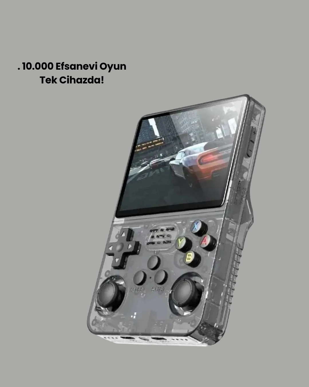 10.000 Klasik Oyunlu Taşınabilir El Konsolu Usb Type-c ( Lisinya )