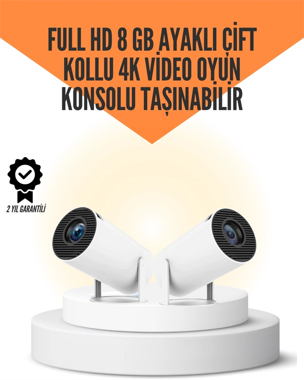 10.000 Oyun Destekli, Çift Kollu 4k Projeksiyon – Hdmı, Usb, Aux, Ethernet Yok ( Lisinya ) 10.000 Oyun Destekli, Çift Kollu 4k Projeksiyon – Hdmı, Usb, Aux, Ethernet Yok ( Lisinya )