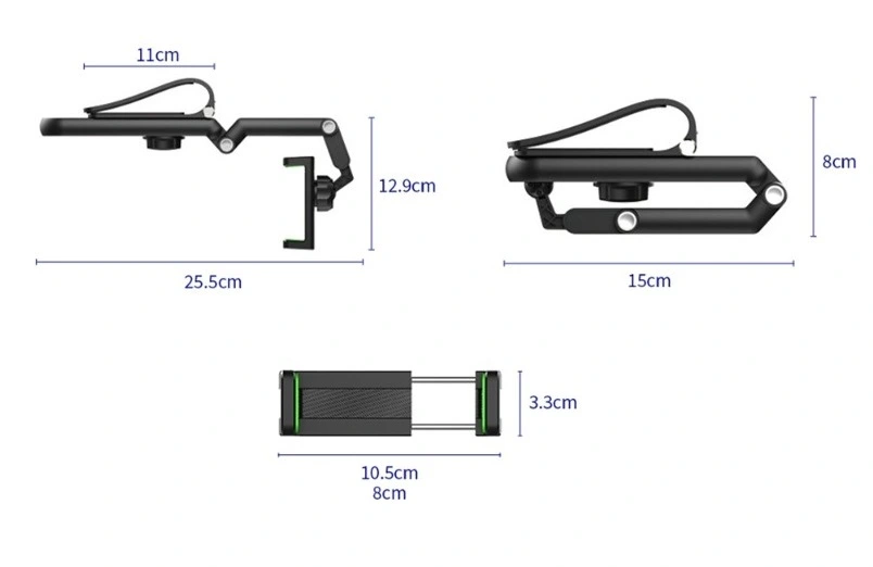 1080° Dönebilen Çok Fonksiyonlu Telefon Tutucu ( Lisinya ) 1080° Dönebilen Çok Fonksiyonlu Telefon Tutucu ( Lisinya )