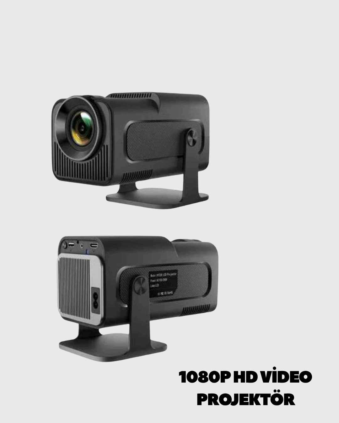 1080p Full Hd Çözünürlük Ve 4k Destekli Projektör ( Lisinya )